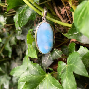 Larimar pendant-